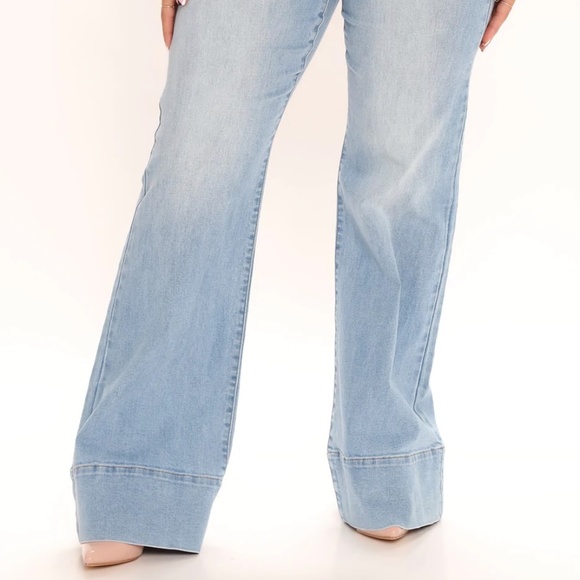👖 Wide Leg Stretch Jeans | Size 5 | NEW 👖 - Picture 4 of 6